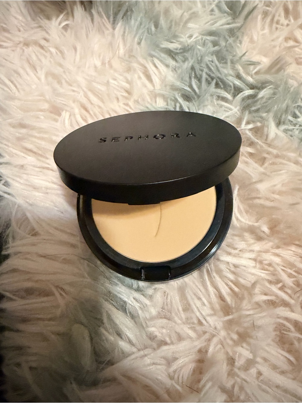 Sephora Matte Pressed Powder Compact - Light Beige